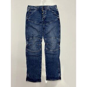 G-STAR RAW Denim 5620 3D Jeans Men's 32x30 Blue COTTON Blend Straight Tapered